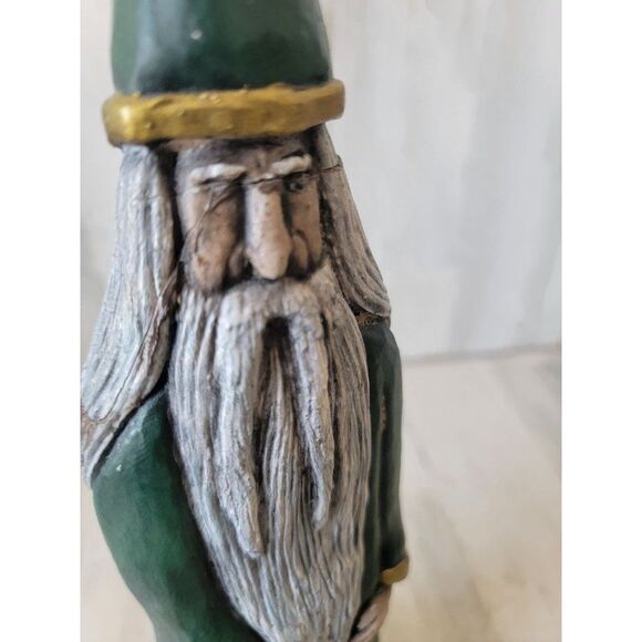 Folkart Santa Claus rustic Xmas Decor figure three kings man - Picture 6 of 15